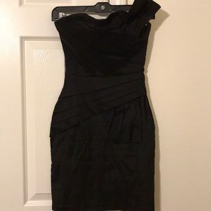 Black cocktail dress
